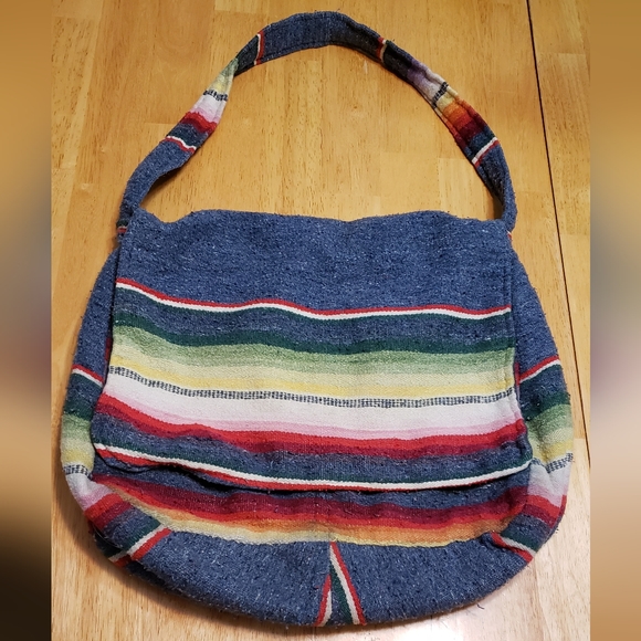 Vintage Handbags - 1970 Vintage Cotton Boho Tribal  Bag